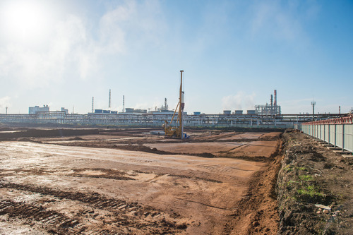 The Company starts construction of industrial sulphur plant
