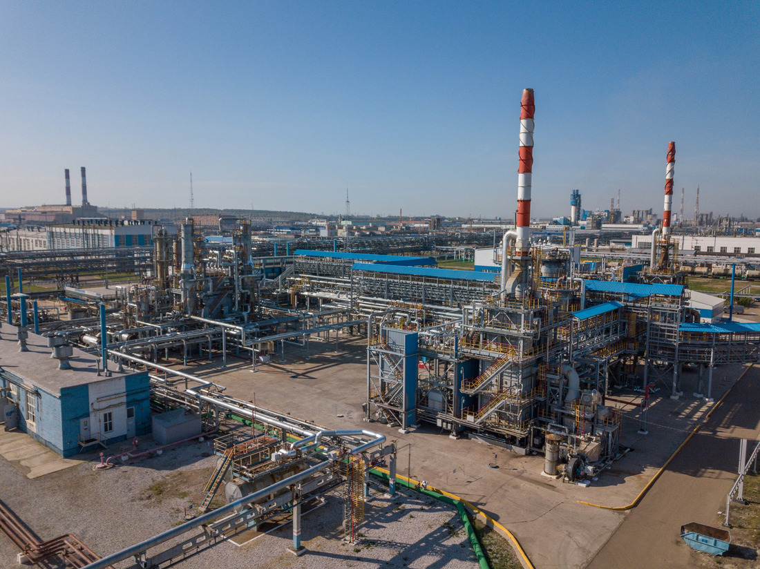 Gazprom neftekhim Salavat nears completion of the refinery re-equipment