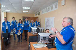 Mikhail Sasin, Chief Process Engineer of EP-340 (ethylene and propylene) Production Unit tells about the project implementation of Computer Training Class in Workshop No. 56 at Monomer Plant.